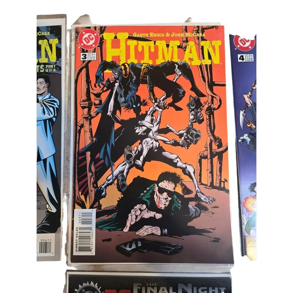 Hitman 3-10 DC Comics Lot Garth Ennis John McCrea 10 Thousand Bullets Local Hero